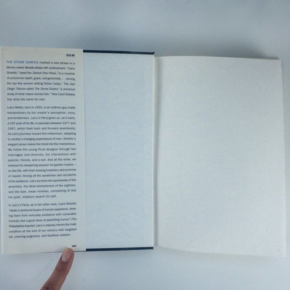 2/$30 - Larry's Party by Carol Shields - Picture 2 of 15